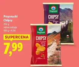 Lidl Chipsy papryka łagodna Przysnacki oferta