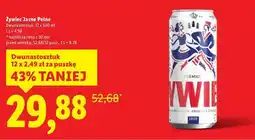 Lidl Piwo Żywiec Jasne Pełne oferta