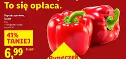Lidl Papryka czerwona oferta