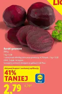 Lidl Buraki gotowane oferta