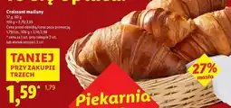 Lidl Croissant maślany oferta