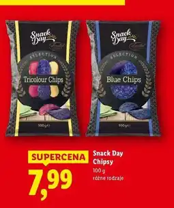 Lidl Chipsy blue potato Snack Day oferta