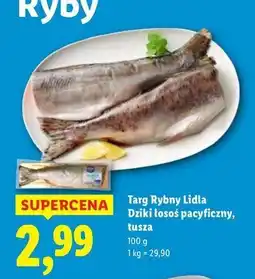Lidl Łosoś pacyficzny tusza Targ Rybny Lidla oferta