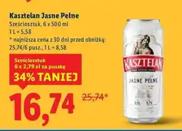Lidl Piwo Kasztelan Jasne Pełne oferta