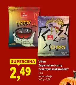 Lidl Zupa curry scary Vifon oferta