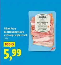 Lidl Boczek wędzony Pikok Pure oferta