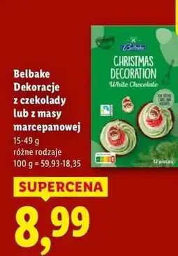 Lidl Dekoracje z masy marcepanowej Belbake oferta