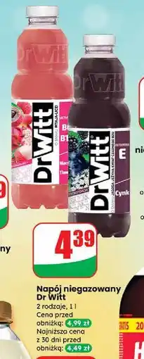 Dino Napój antyoksydacja owoce jagodowe Dr Witt Premium oferta