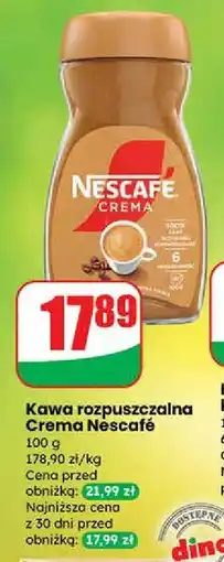 Dino Kawa Nescafe Crema oferta
