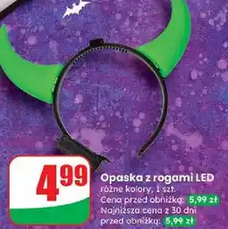 Dino Opaska z rogami halloween oferta