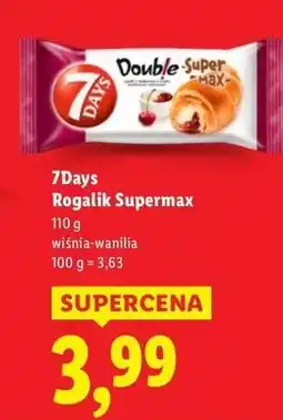 Lidl Rogal vanilla-cherry 7 Days Double Max oferta
