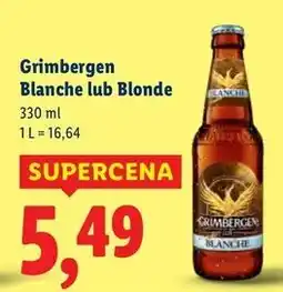 Lidl Piwo Grimbergen Blonde oferta