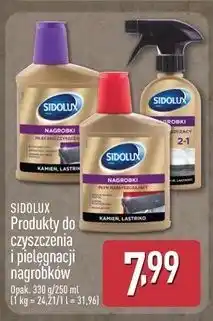 ALDI Płyn nabłyszczający kamień lastriko Sidolux Nagrobki oferta