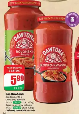 Dino Sos słodko-kwaśny z ananasem Dawtona oferta