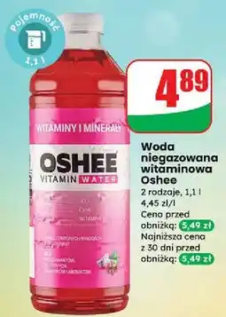 Dino Napój witaminy i minerały Oshee Vitamin Water oferta