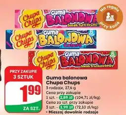 Dino Guma balonowa truskawkowa Chupa Chups oferta