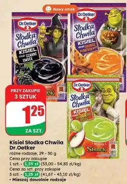 Dino Kisiel winogronowo-jabłkowy Dr. Oetker Słodka Chwila oferta