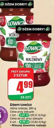 Dino Dżem malinowy Łowicz oferta