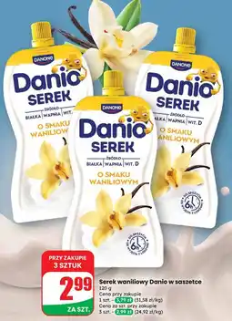 Dino Serek waniliowy Danone Danio oferta