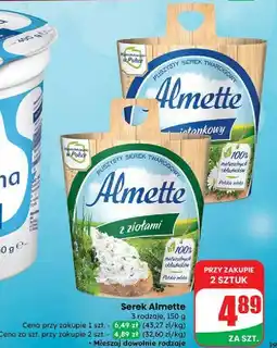 Dino Serek śmietankowy Hochland Almette oferta