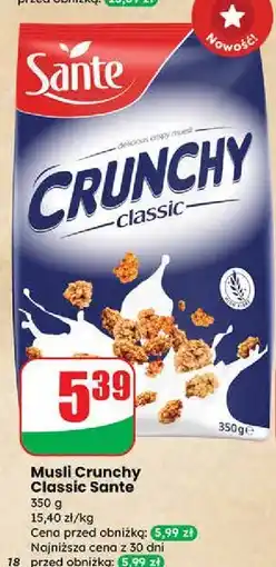 Dino Musli classic Sante Crunchy oferta