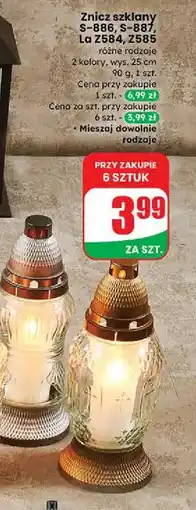 Dino Znicz szklany la z585 oferta