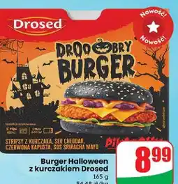 Dino Burger drobiowy pikantny halloween Drosed oferta