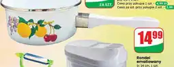 Dino Rondel emaliowany 14 cm oferta