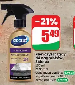 Dino Płyn czyszczący do nagrobków granit marmur Sidolux Nagrobki oferta