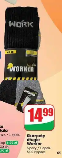 Dino Skarpety męskie worker oferta