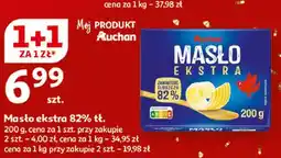 Auchan Masło ekstra Auchan Różnorodne (Logo Czerwone) oferta