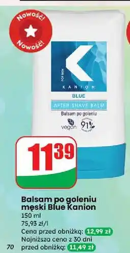 Dino Balsam po goleniu Kanion Blue oferta