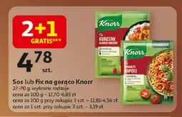 Auchan Spaghetti napoli Knorr Fix oferta