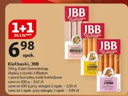 Auchan Kiełbaski z filetem kurczaka Jbb Bałdyga oferta