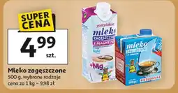Auchan Mleko zagęszczone niesłodzone Gostyń oferta