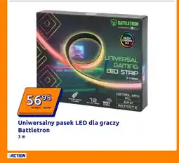 Action Uniwersalny pasek LED dla graczy Battletron oferta