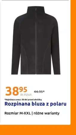 Action Rozpinana bluza z polaru oferta