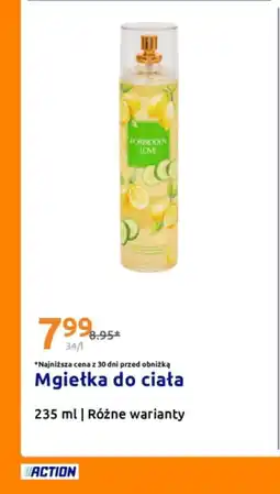 Action Mgiełka do ciała oferta