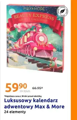 Action Luksusowy kalendarz adwentowy Max & More oferta