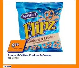 Action Precle McVitie's Cookies & Cream oferta