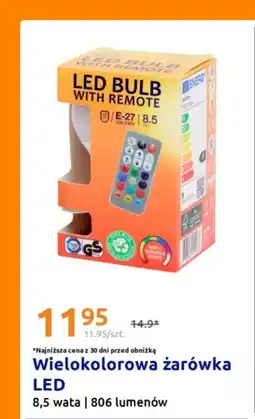 Action Wielokolorowa żarówka LED oferta