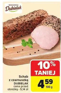 Carrefour Market Schab z czarnuszką Dubielak oferta