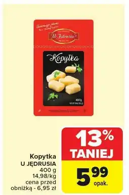 Carrefour Market Kopytka 400 g U Jedrusia oferta