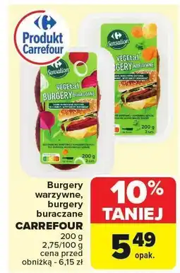 Carrefour Market Burgery warzywne Carrefour oferta