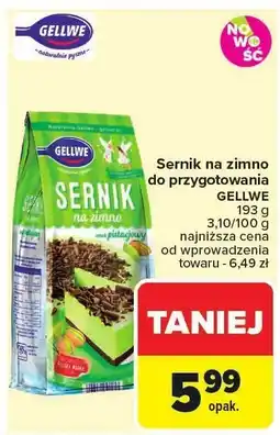Carrefour Market Sernik na zimno Gellwe oferta