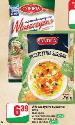 Dino Włoszczyzna suszona Cykoria oferta