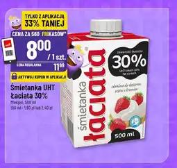 Polomarket Śmietanka UHT Łaciata 30% Mlekpol oferta