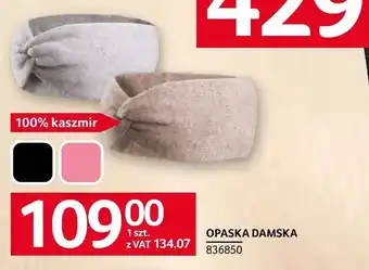 Selgros Opaska damska oferta