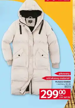 Selgros Płaszcz damski oferta
