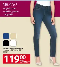 Selgros Jeansy damskie Milano oferta
